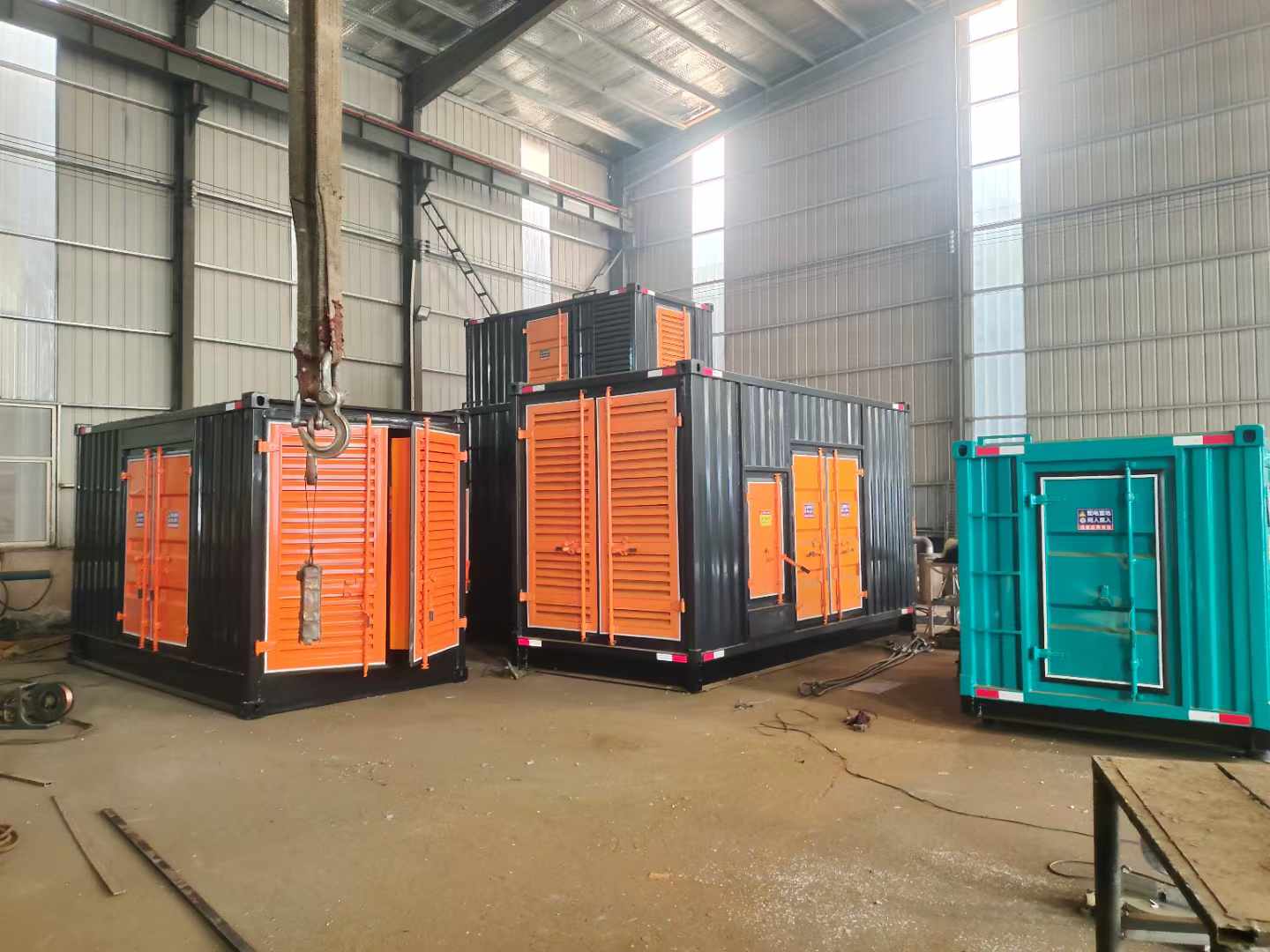 晴隆500kw柴油发电机组可以带动多少功率设备？